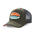 Von Dutch Trucker Cap Kaki Chiné — Patch Oval Bicolore