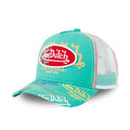 Von Dutch Trucker Cap Menthe — All Over Print California 93060 USA