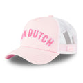 Von Dutch Trucker Cap Rose — Broderie Terry Fuchsia